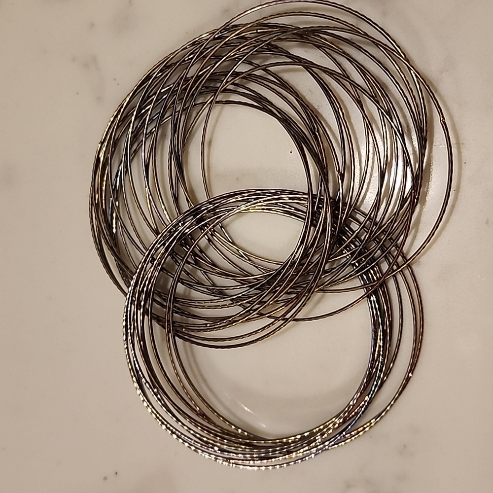 Inter Connected Bangle Set - Picture 2 of 3